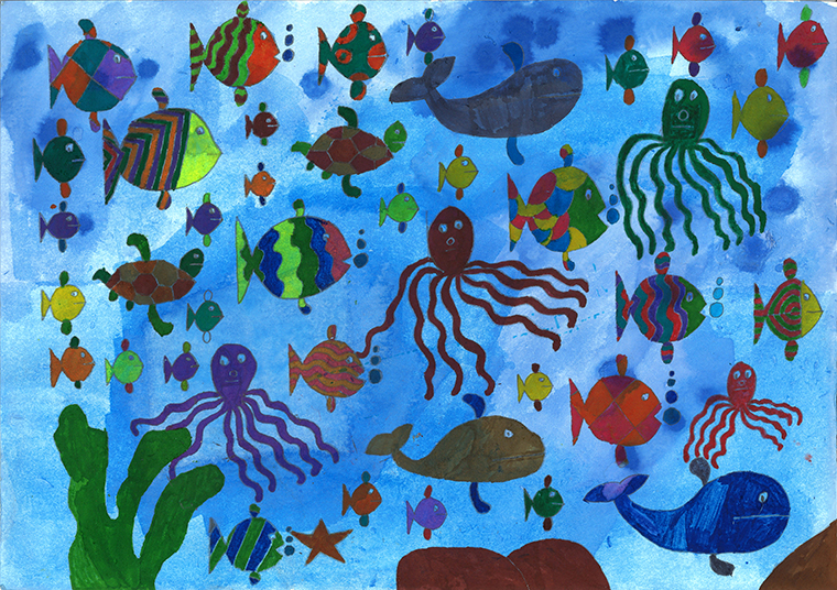 The Underwater Sea Life