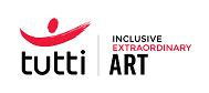 Tutti Arts logo with the tagline Inclusive Extraordinary Art